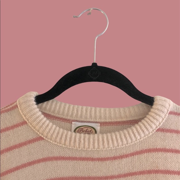 Pink Stripe Sweater - Picture 3 of 3
